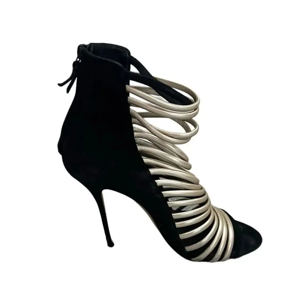 Casadei Strappy Stilettos Booties Sandal